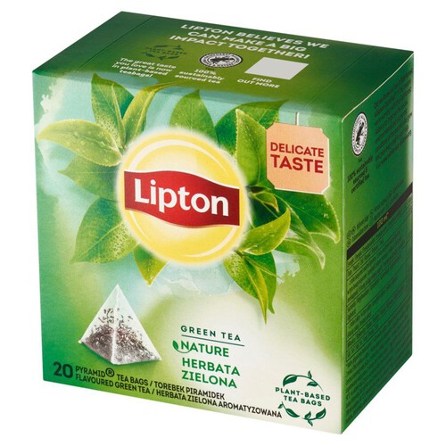 Herbata zielona Nature Lipton 20 torebek