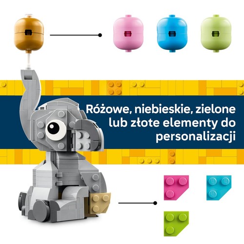 Słoniątko na niebie 40814 LEGO 1 sztuka