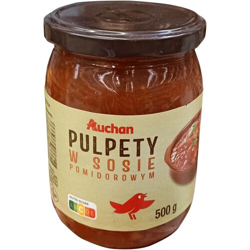 Pulpety wieprzowo-wołowe w sosie pomidorowym Auchan 500 g