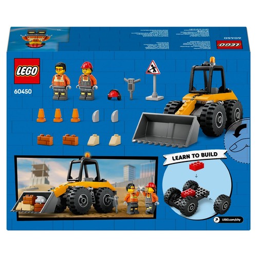 City Żółta ładowarka kołowa 60450 LEGO 1 sztuka