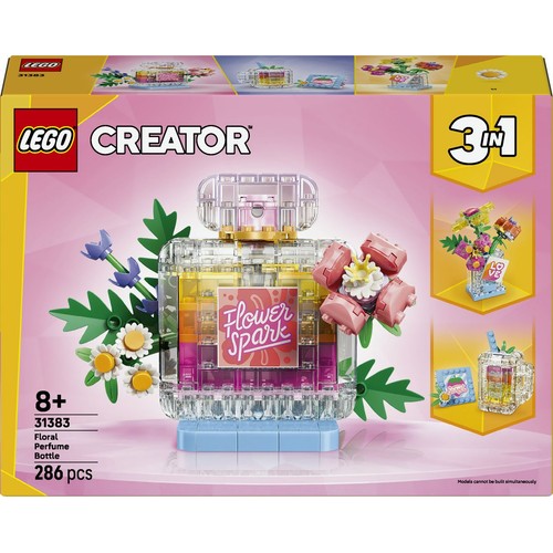 Creator 3 w 1 Flakon perfum z kwiatową ozdobą 31383 LEGO 1 sztuka