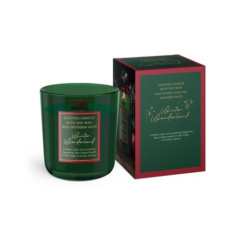Świeca zapachowa w szkle Winter Wonderland 150 g Bartek Candles 1 sztuka