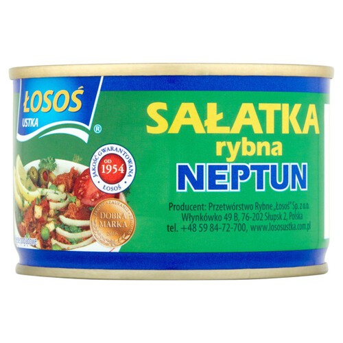 Sałatka rybna Neptun Łosoś Ustka 170 g