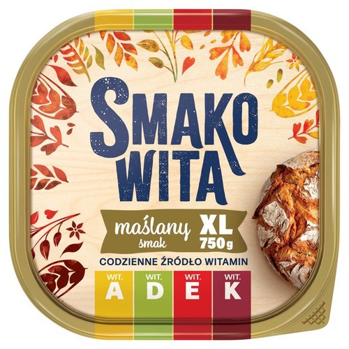 Margaryna maślany smak XL Smakowita 750 g