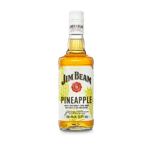 Bourbon whiskey Pineapple alk. 32,5% obj. Jim Beam 700 ml