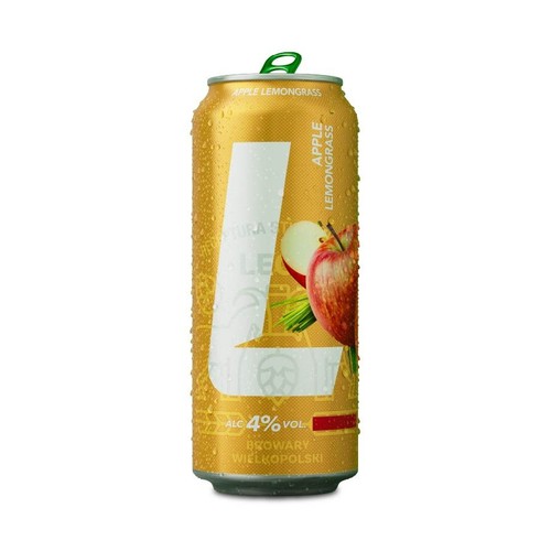 Piwo smakowe Lemon Grass alk. 4,0% obj. Lech 4 x 500 ml