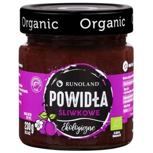Powidła śliwkowe ekologiczne Runoland 230 g