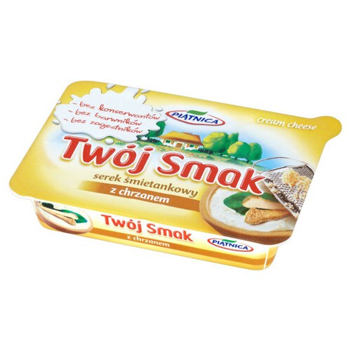 Twój Smak serek z chrzanem Piątnica 135 g