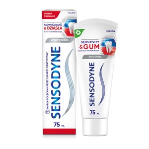 Pasta do zębów wybielająca  Nadwrażliowść i Dziąsła Sensodyne  75 ml