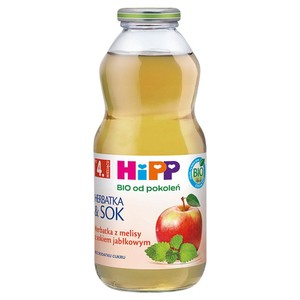 BIO Herbatka z melisy z sokiem jabłkowym HiPP 500 ml