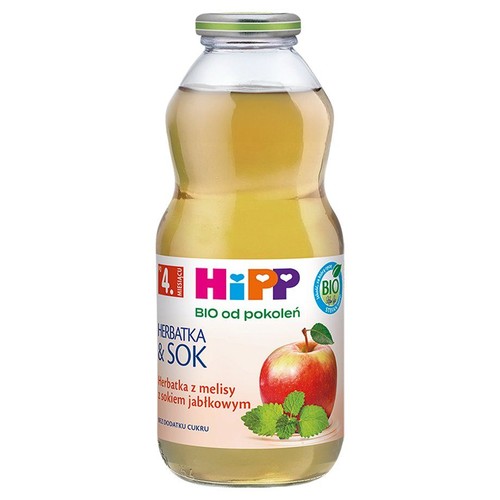 BIO Herbatka z melisy z sokiem jabłkowym HiPP 500 ml
