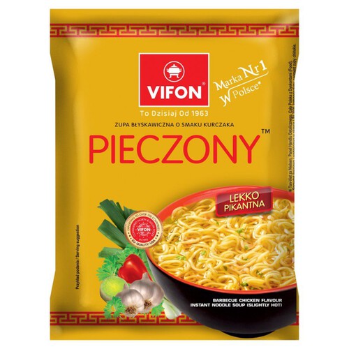 Zupa instant o smaku pieczonego kurczaka Vifon 70 g