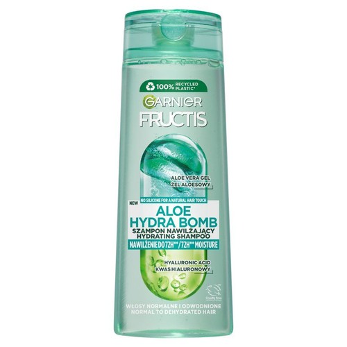 Fructis Aloe Hydra Bomb Szampon wzmacniający do włosów odwodnionych Garnier 400 ml