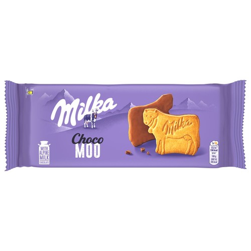 Ciastka oblane czekoladą Choco Moo Milka 120 g