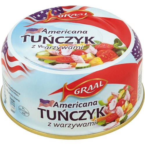 Americana Tuńczyk z Warzywami GRAAL 280g