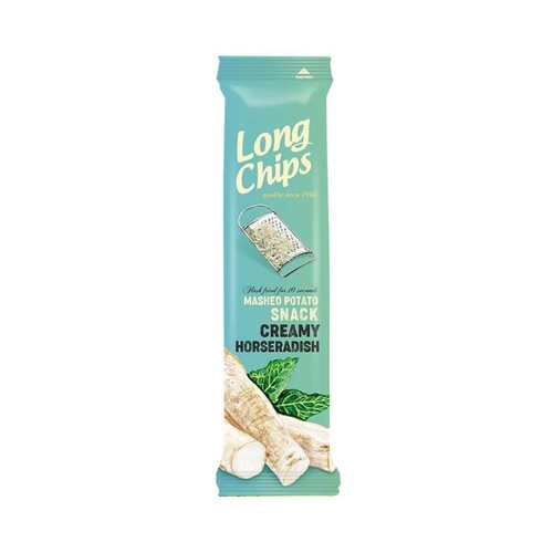 Chipsy ziemniaczane o smaku chrzanu Long Chips 75 g