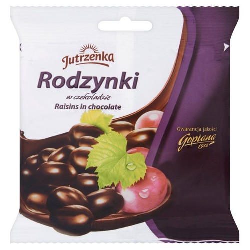 Rodzynki w czekoladzie  Jutrzenka 80 g