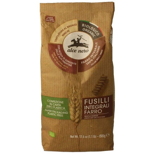 BIO Makaron świderki ALCE NERO 500 g