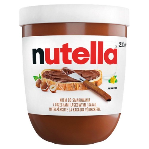 Krem do smarowania z orzechami laskowymi i kakao Nutella 230 g
