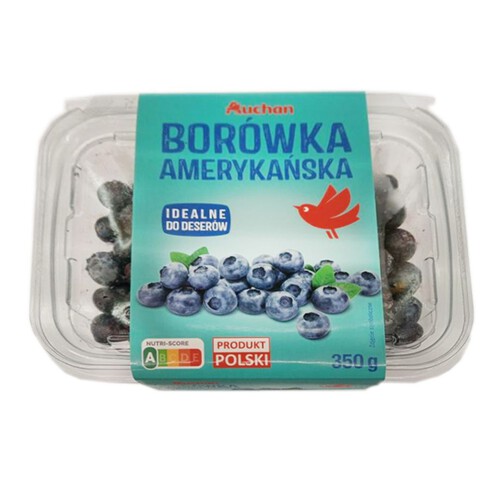 Borówka Amerykańska Auchan 350 g 