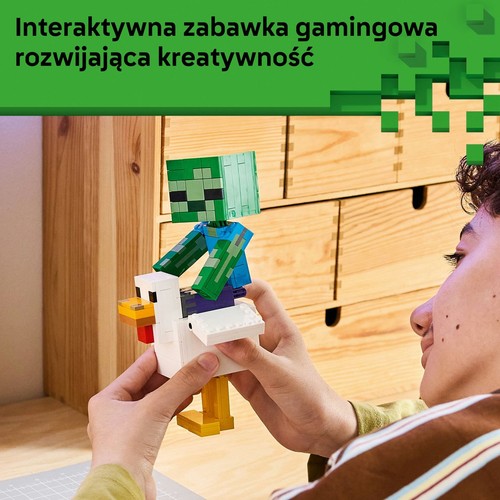 Minecraft Kurzy jeździec 21582 LEGO 1 sztuka