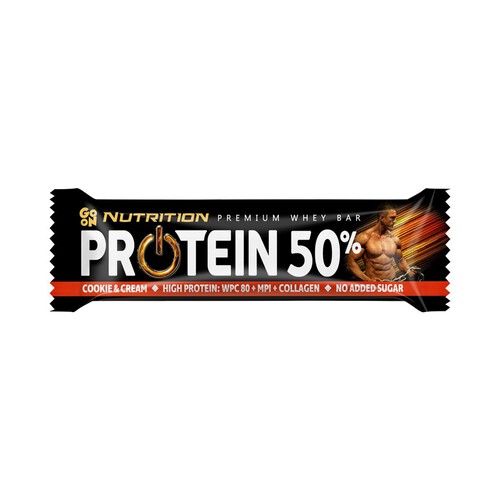 Baton proteinowy 50 % Protein GO ON 40 g