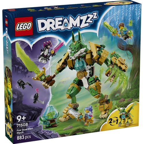 DREAMZzz™ Lisi mech-strażnik 71508, zabawka LEGO 1 sztuka