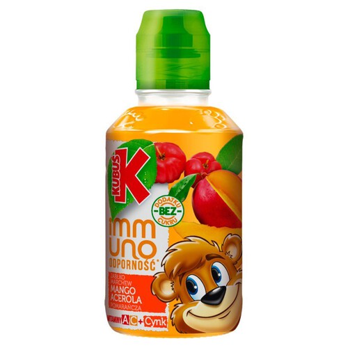 Sok wzmacniający odporność mango i acerola Kubuś 200 ml