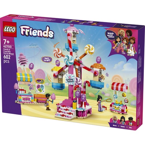 Friends Cukierkowo-babeczkowy diabelski młyn 42700 LEGO 1 sztuka