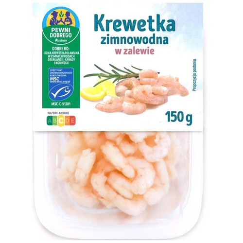 Krewetka zimnowodna w zalewie Pewni Dobrego 150 g