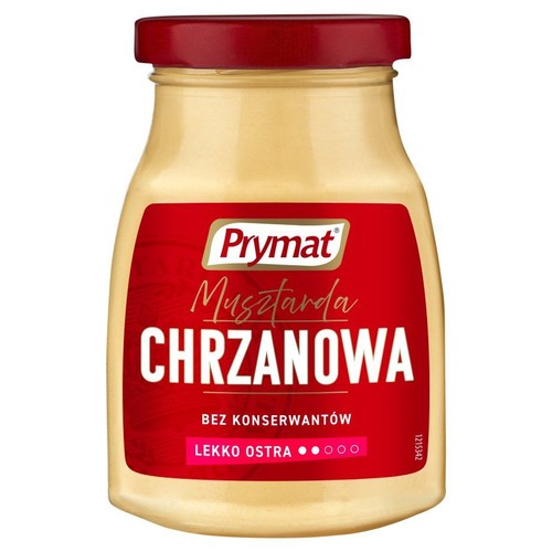 Musztarda chrzanowa Prymat 185 g