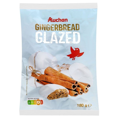 Pierniki korzenne glazurowane Auchan 180 g