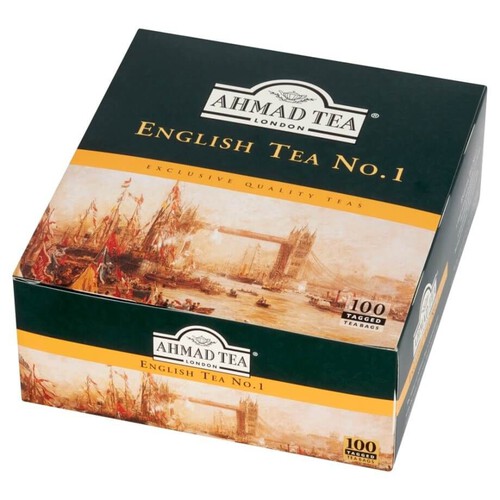 Herbata ekspresowa English Tea No 1 Ahmad Tea 100 torebek