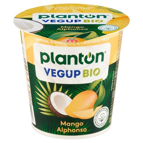 Wegański jogurt kokosowy mango bezglutenowy VEGUP BIO 140 g