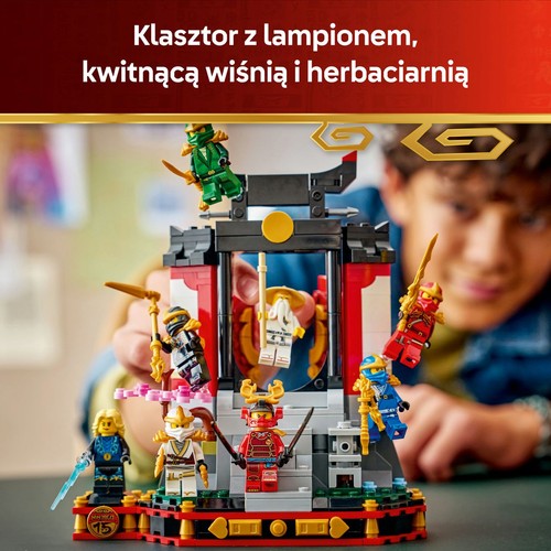 NINJAGO® Ozdoba z postaciami ninja — 15-lecie 71866 LEGO 1 sztuka