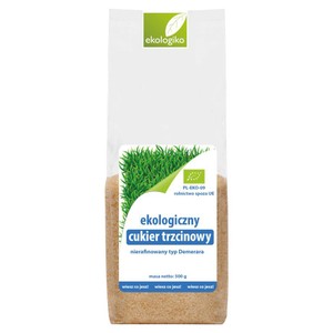 BIO Ekologiczny cukier trzcinowy nierafinwany typ Demerara Ekologiko 500 g
