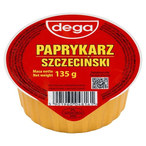 Paprykarz szczeciński  Dega 135 g