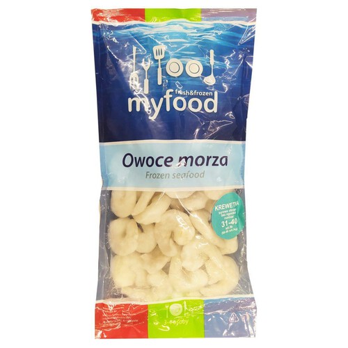 Krewetki surowe obrane 31/40 MyFood 400 g