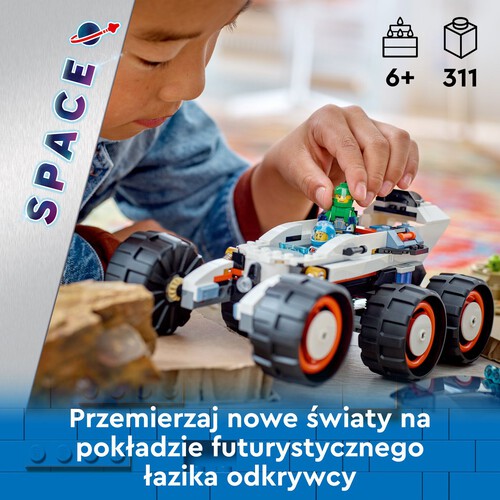 City Kosmiczny ³azik i badanie ¿ycia w kosmosie 60431 LEGO zestaw