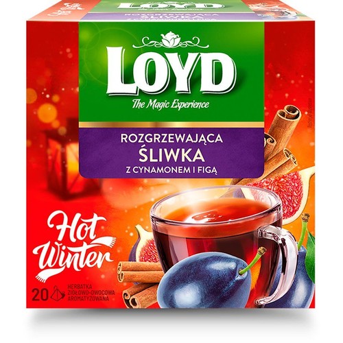 Herbata rozgrzewająca śliwka z cynamonem i figą Loyd 40 g
