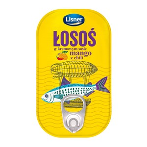 Łosoś w kremowym sosie mango z chilli Lisner 110 g