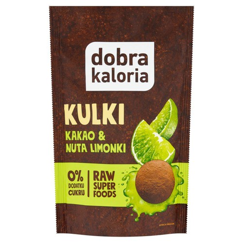 Kulki Mocy kakao i nuta limonki Dobra Kaloria 65 g