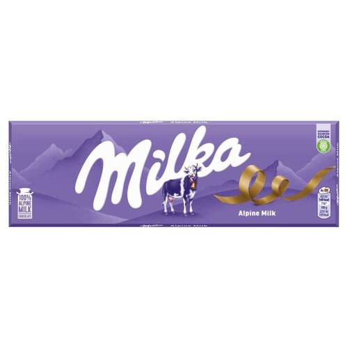 Czekolada mleczna z mleka alpejskiego Milka 250 g