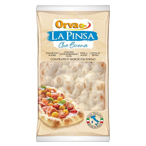La pinsa bianca pieczywo pszenne z oliwą z oliwek Orva 230 g