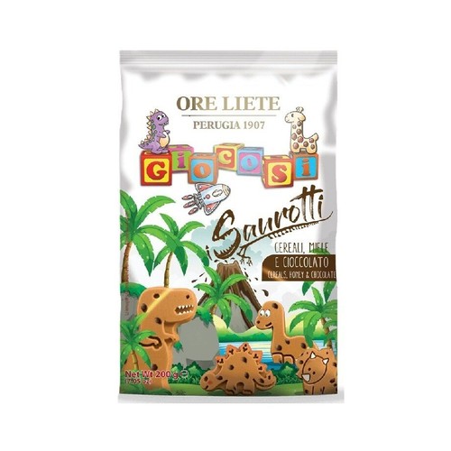 Ciasteczka Dinozaury ORE LIETE 200 g
