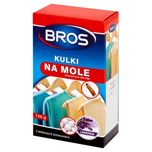 Kulki na mole standardowe BROS 120 g