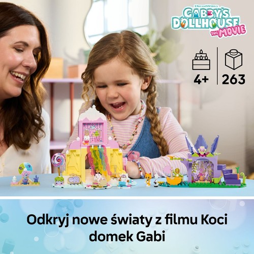 Koci domek Gabi Łakociowa Góra i Kiciowy Ogródek 11205 LEGO 1 sztuka