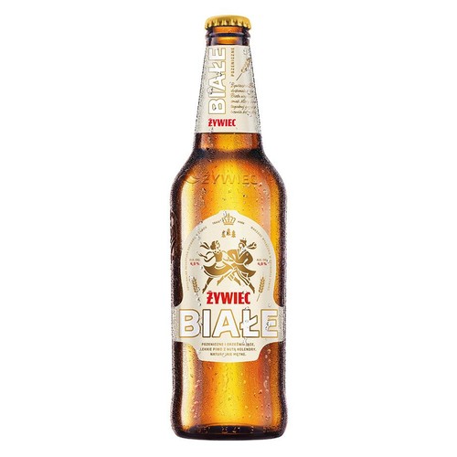 Piwo białe pszeniczne alk. 4.9% obj. Żywiec 500 ml