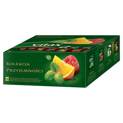 Zestaw herbat owocowo-ziołowych Vitax 90 torebek
