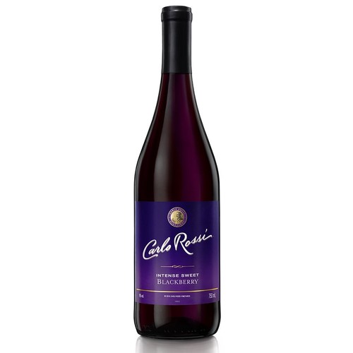 Wino amerykańskie czerwone słodkie Intense Sweet BlackBerry alk. 9,0% obj. Carlo Rossi 750 ml